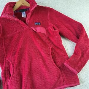 Patagonia Re-Tool Snap-T Women S Fleece Pullover Jeweled Pink GorpCore $128